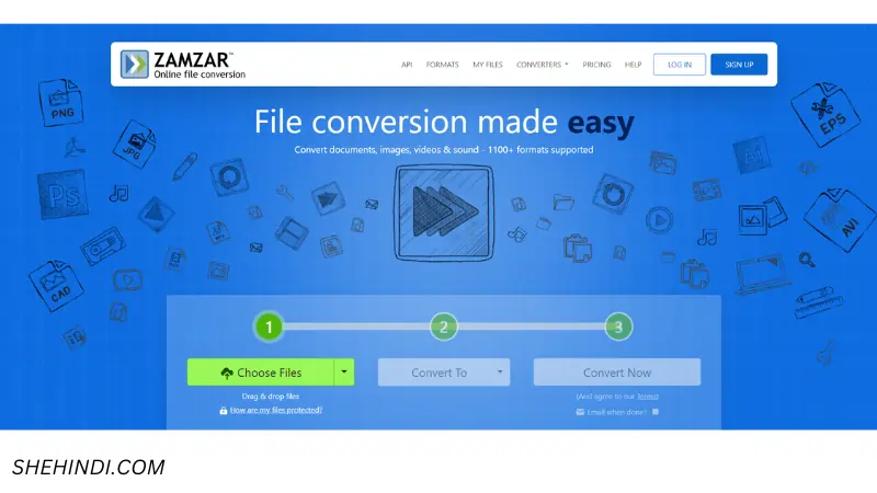 Zamzar WebP Converter