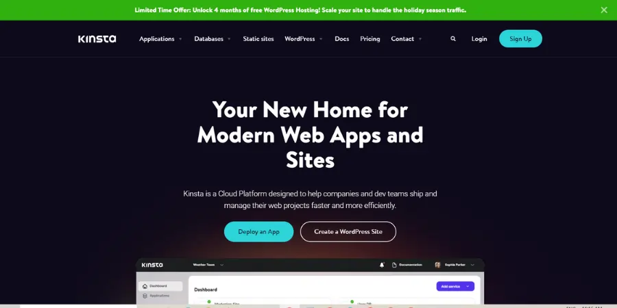 Kinsta Web Hosting